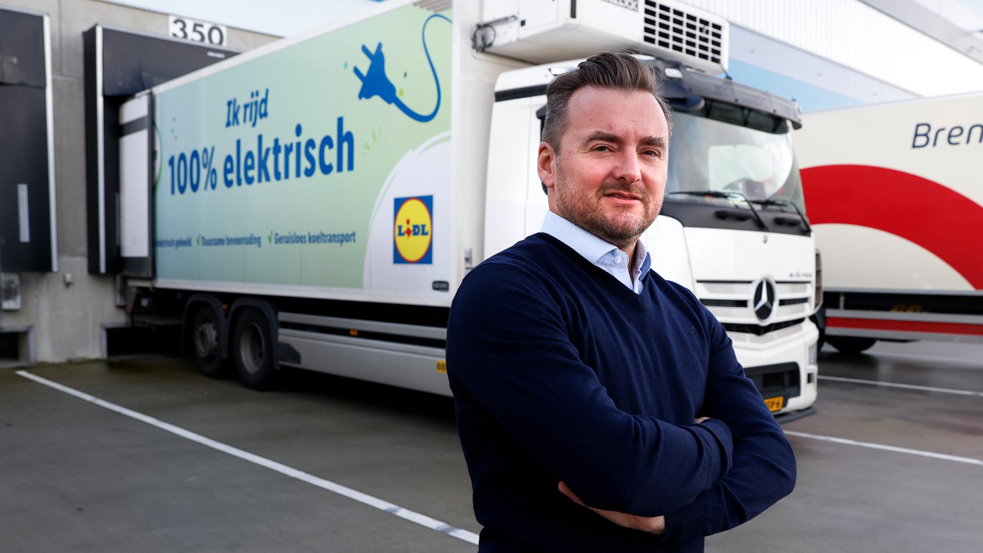 Ruud Metten, manager logistieke inkoop en innovaties bij Lidl Nederland