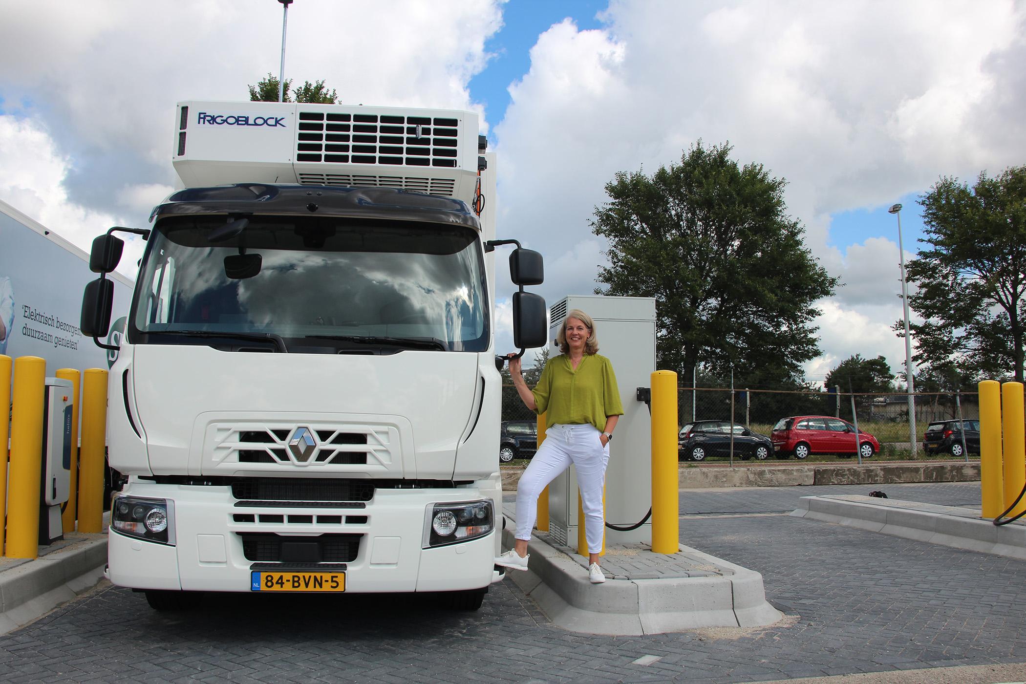 Yvonne Poels, manager transport bij Sligro Food Group